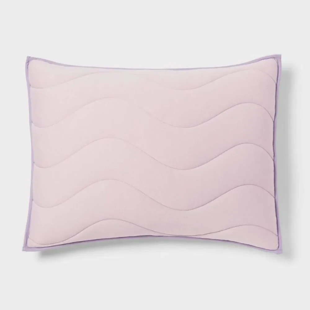 Pillowfort - Full/Queen Purple Wave Kids' Comforter Set - Pillo Purple Wave